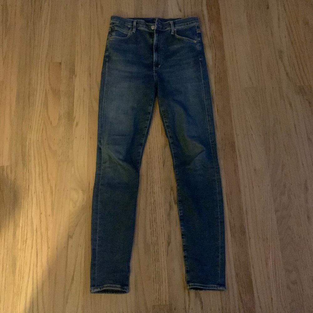 Citizens of humanity 27 Chrissy distressed/faded Jean euc